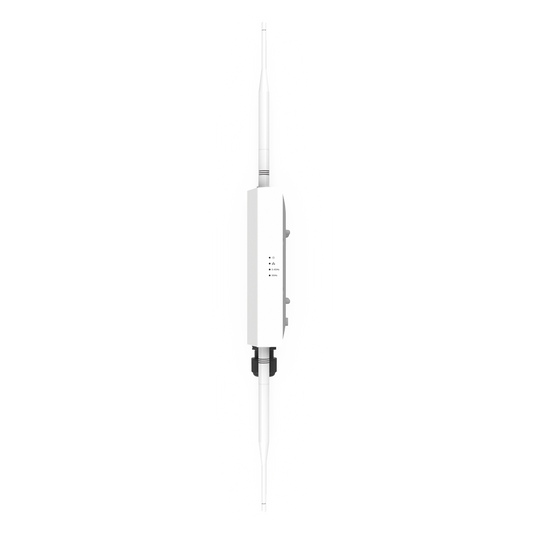 Punto de Acceso Súper WiFi 6 y PTMP para Exterior, Hasta 250 m de Cobertura, Doble Banda Simultanea, 574 Mbps en 2.4 GHz y 1.2 Gbps en 5GHz, 256 Usuarios Concurrentes por Banda, Administración en Nube Gratis con INSIGHTS