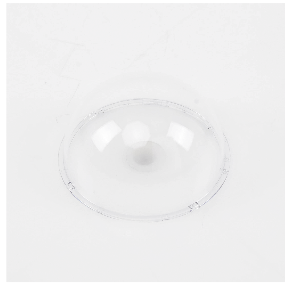 Burbuja Transparente para Domos Fijos IP o TURBOHD / Compatible con epcom / HIKVISION / Soporta IP66 / IK10