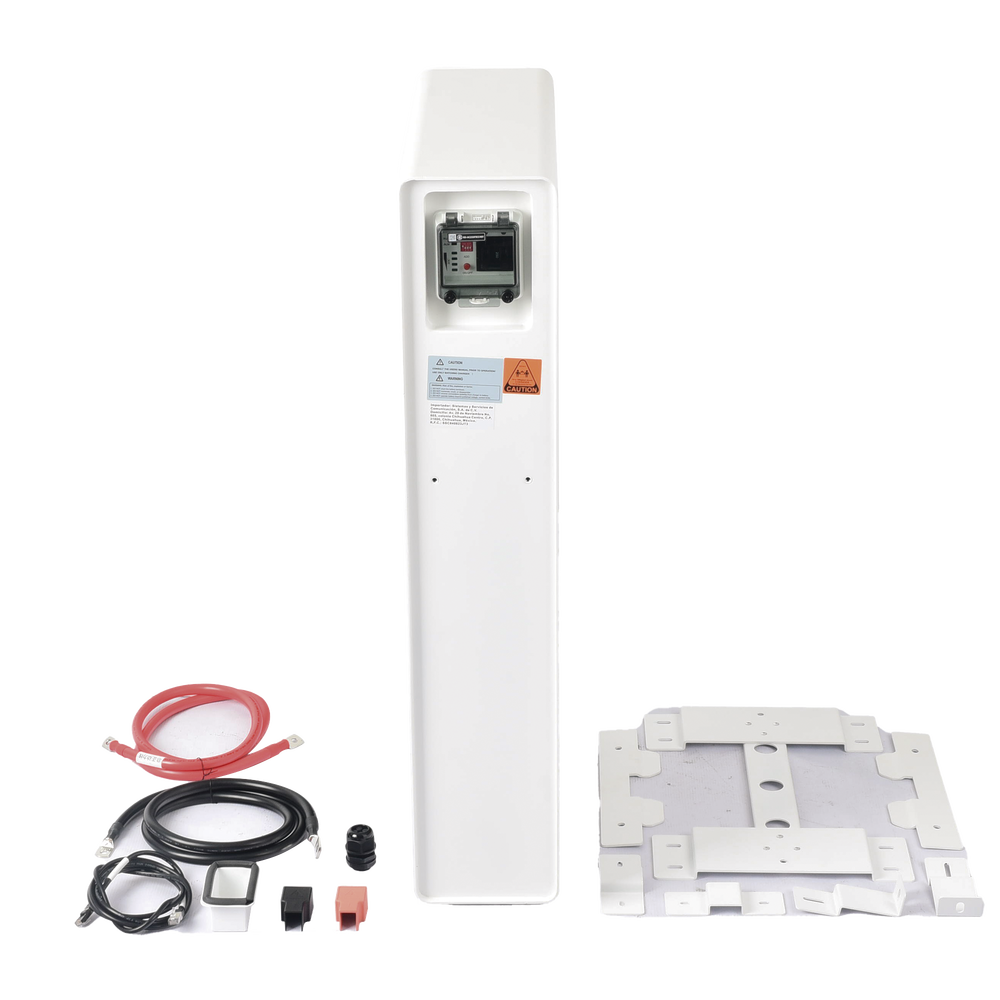 Batería de Litio Hierro Fosfato (LiFePO4) de 10 Kwh, 51.2 Vcc, 200 Ah, Outdoor, Instalación a pared
