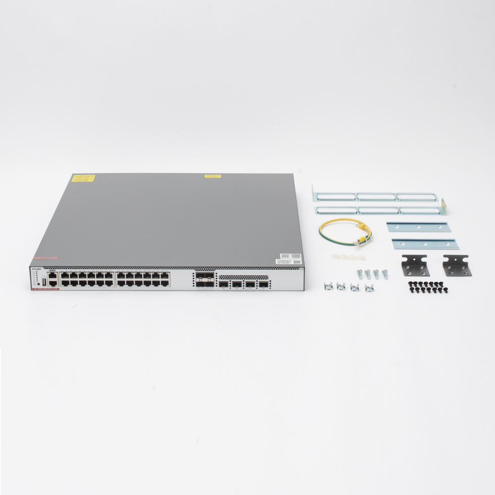 Switch Core 24 Puertos PoE 802.3bt Class 2 (FULL Hi-PoE 90 W) Capa 3 Multi-Gigabit 10G y SFP28 25G (No Incluye Fuentes de Poder)