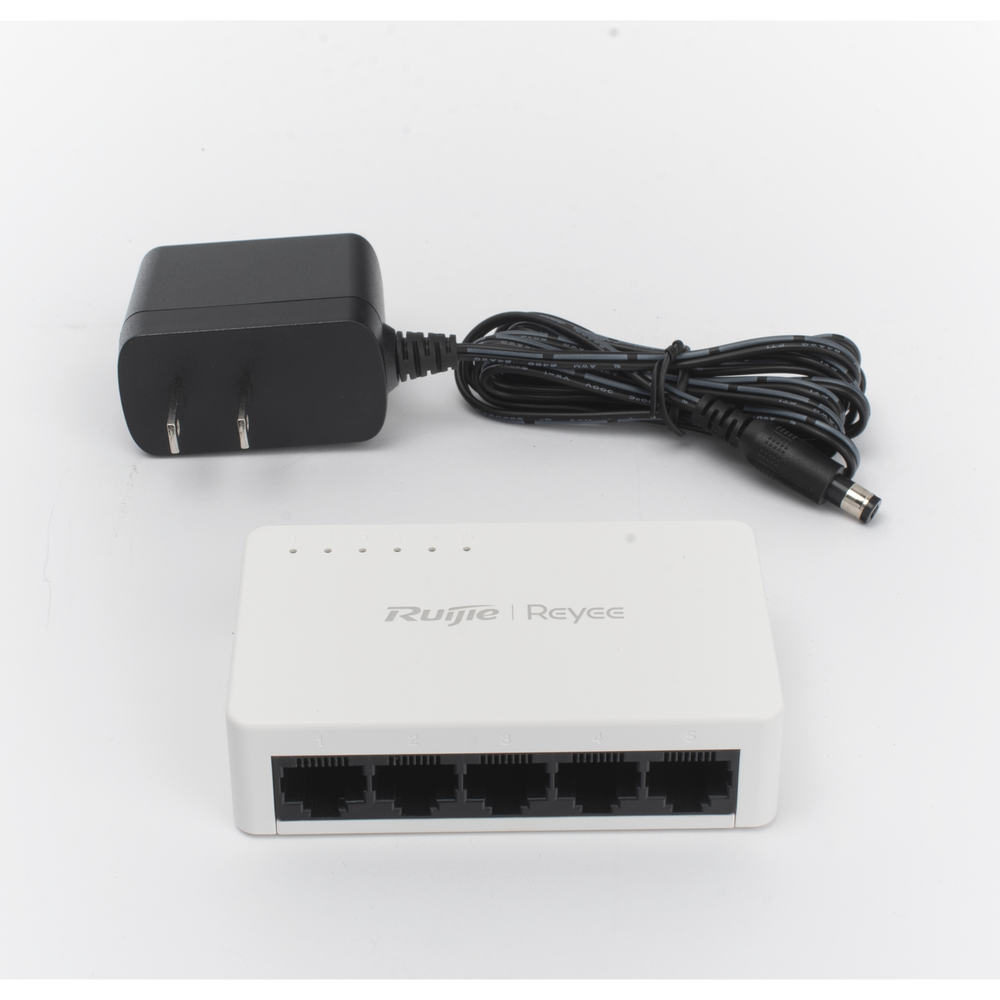 Switch no administrable, Visible en la Topología de la Nube, 5 puertos Gigabit 1G
