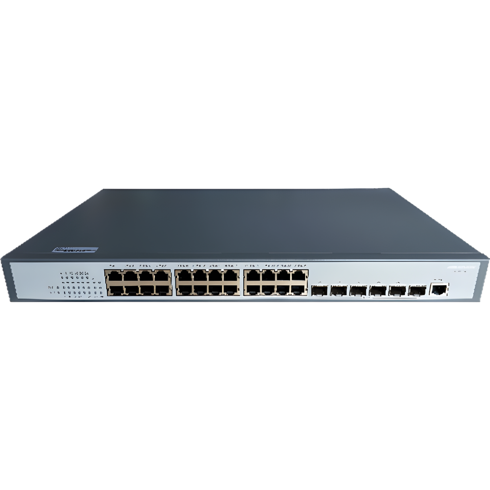 Switch Core Gigabit / Administrable Capa 3 / 24 Puertos 1000 Mbps / 6 Puertos SFP+ 10 G de Uplink / IGMP / VLAN / GRMP