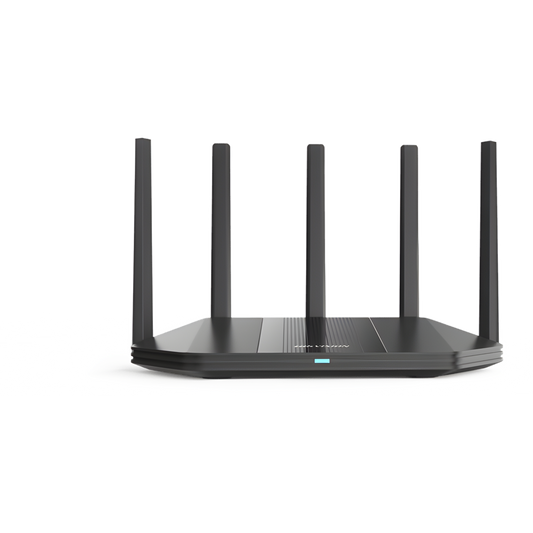 Router Inalámbrico / Wifi 6 / Hasta 3000 Mbps / MESH / Doble Banda AC (2.4 GHz y 5 GHz) / 4 Puertos 1000 Mbps / 5 Antenas Omnidireccional / Interior / Beamforming Optimizado / Administración Gratuita desde la Nube