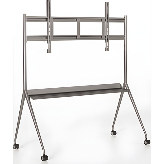 Montaje de Piso Móvil para Pantallas de 86" y 98" / Compatible con VESA / Incluye Soporte para Pantalla