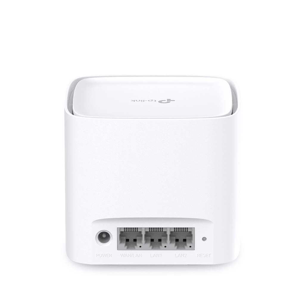 Access Point Mesh Wi-Fi 6 AX1800 / Dual-Band 2.4 GHz + 5 GHz / Velocidad Total 1.8 Gbps / 3 Puertos Gigabit Ethernet / CPU Dual-Core 1.0 GHz / Tecnología EasyMesh / WPA3 / Compatibilidad IPv6