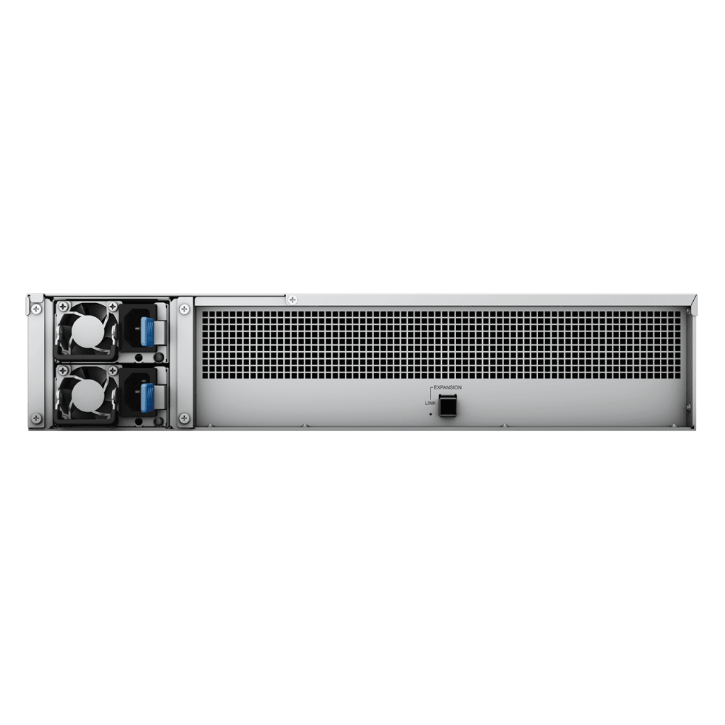 Unidad de Expansión RX1223RP | 12 Bahías HDD/SSD SATA 3.5" o 2.5" | Fuente de Alimentación Redundante | Compatible con Synology DSM | Plug-and-Play.