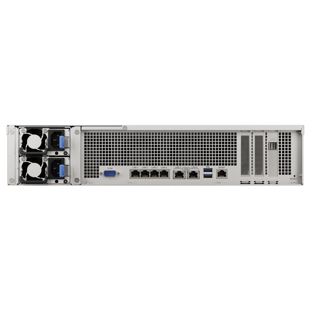 Servidor de Almacenamiento Synology SA3410 | 12 Bahías | Escalable hasta 96 Bahías | 1.728 PB de Capacidad Bruta | 6.200 MB/s Lectura Secuencial | 3.000 MB/s Escritura Secuencial | 10GbE RJ-45 | PCIe 3.0.