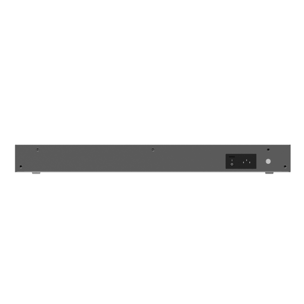 MDU Triple-mode PON (GPON/XGPON/XGSPON) / 24 Puertos PoE 802.3at Gigabit / 1 Puerto PON