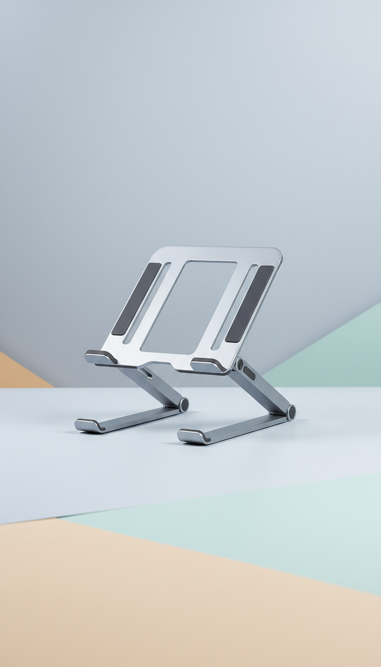 Soporte portátil de aluminio para laptop