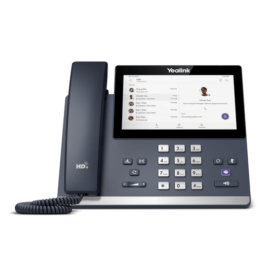 Teléfono IP Yealink MP56 Premium con Pantalla de 7 pulgadas y Certificación Microsoft Teams