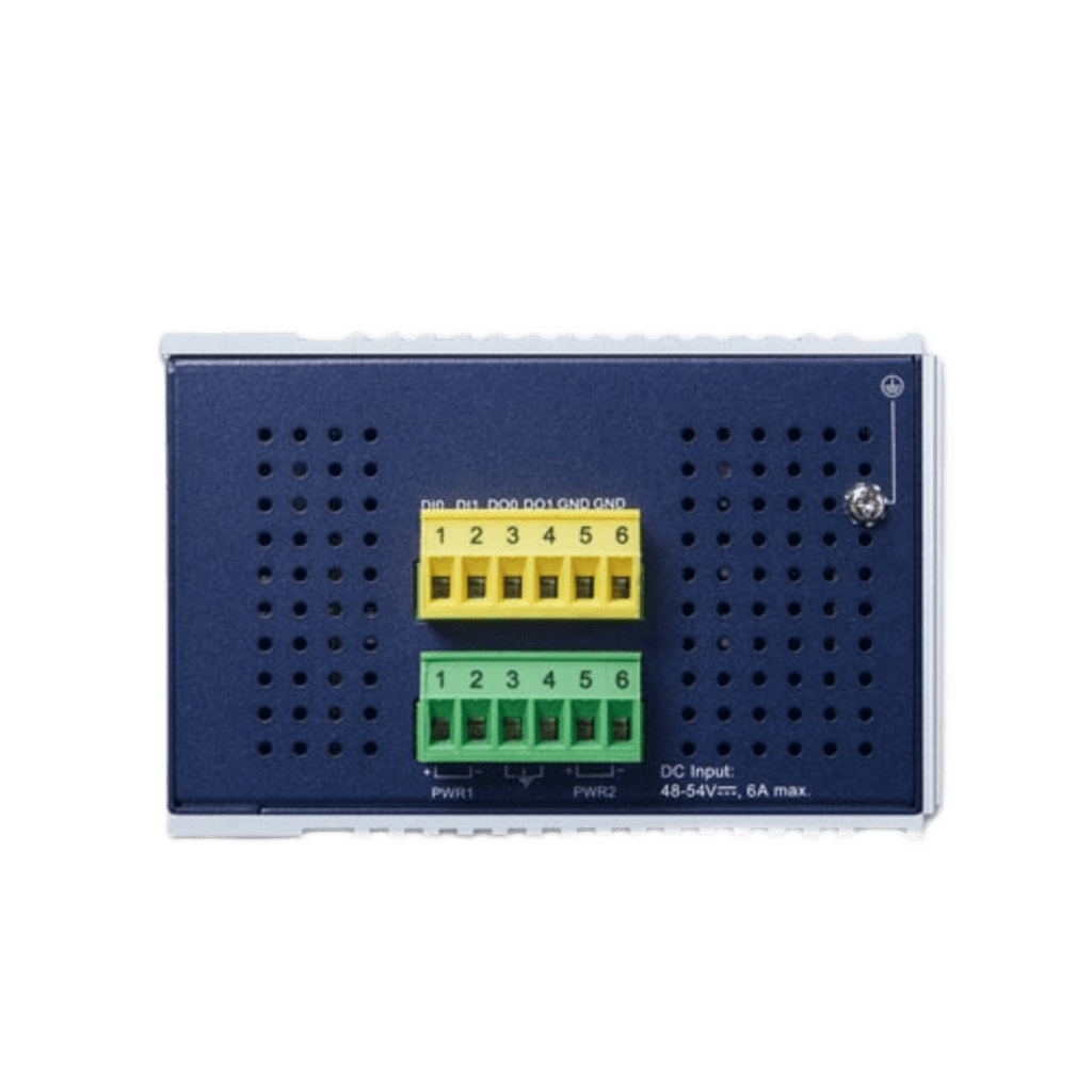 Switch Industrial Administrable Capa2, 8 Puertos Gigabit con PoE+ 802.3at, 2 Puertos SFP de 100/1G y 2 Puertos SFP de 100/1G/2.5G