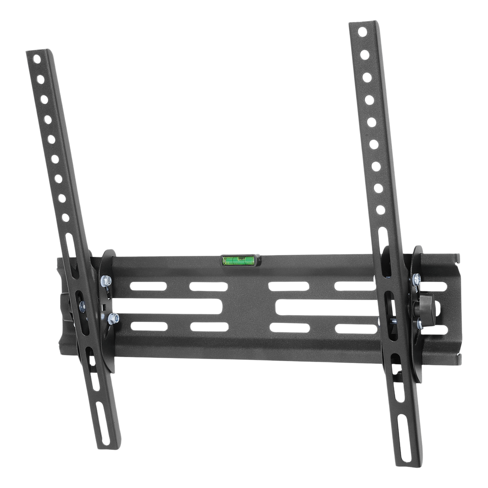 Soporte de Pared con Inclinación para pantallas de 32-55 pulg / VESA 100x100 hasta 400x400 / Capacidad de Carga 34 kg / Acabado Resistente a Rasguño