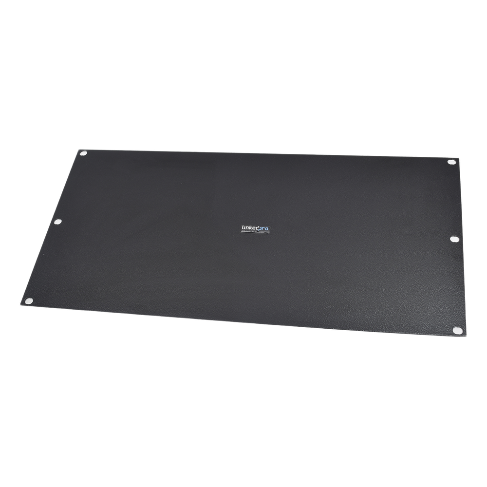 Tapa Ciega para Rack de 19in, de 5UR, Color Negro