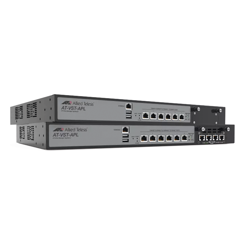 AT-Vista Manager Network Appliance con 6X 10/100/1000T RJ45, 4 x 100/1000/10G RJ45