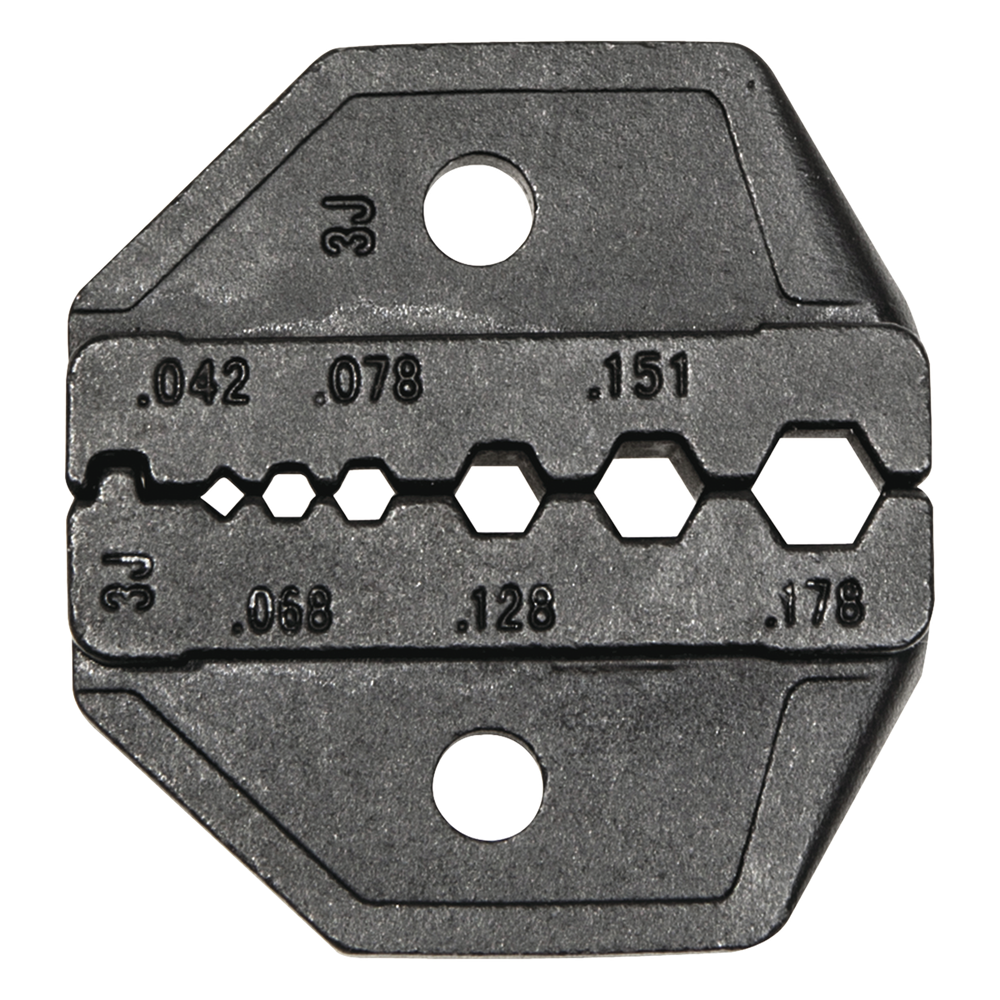 Matriz Ponchadora para RG174, RG179 y Belden 8218. Compatible con Pinza Ponchadora VDV200-010