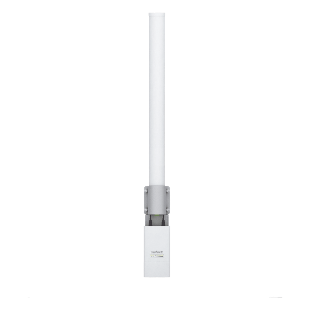 Antena omnidireccional, potente cobertura de 360°, doble polaridad MIMO 2x2, frecuencia 5 GHz (5.45-5.85 GHz) de 13 dBi