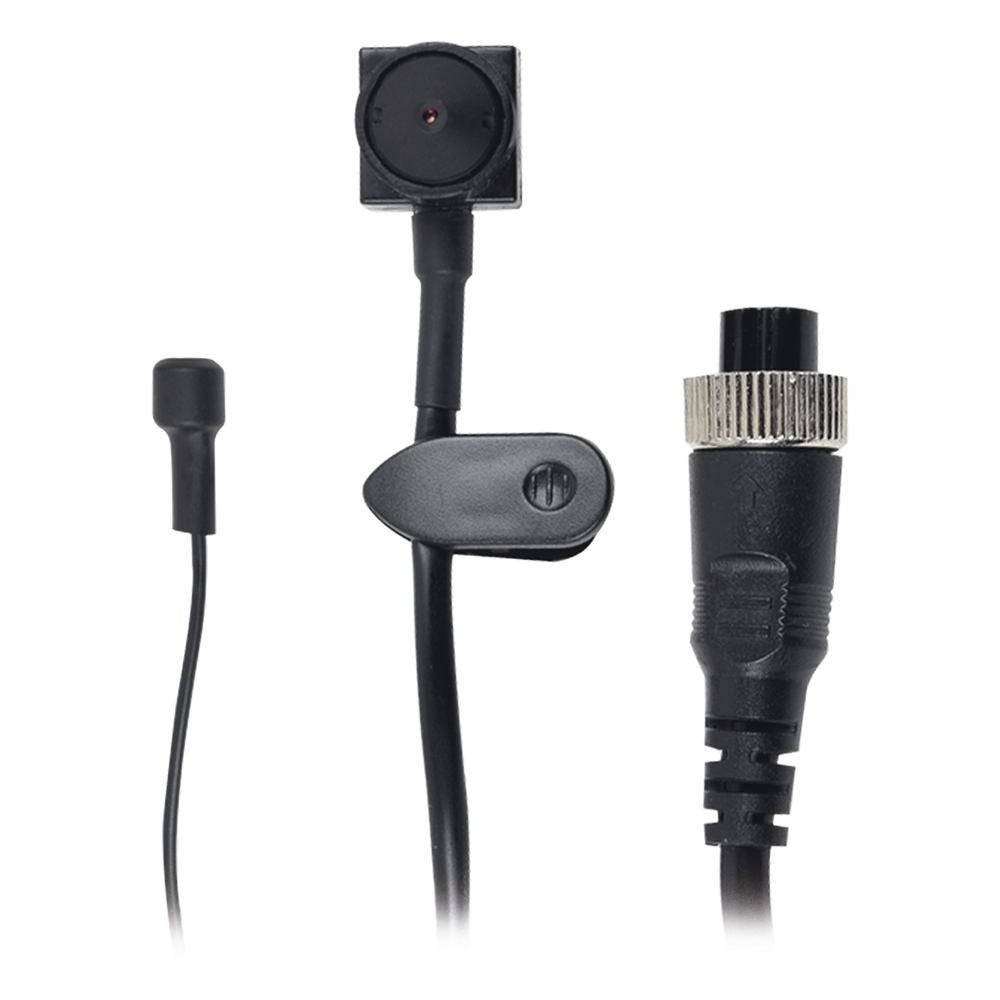 Cámara Pinhole AHD de 2 Megapixel (1080p) para Videovigilancia Móvil / Uso en Interior / Microfono Integrado / Conector Tipo Aviación