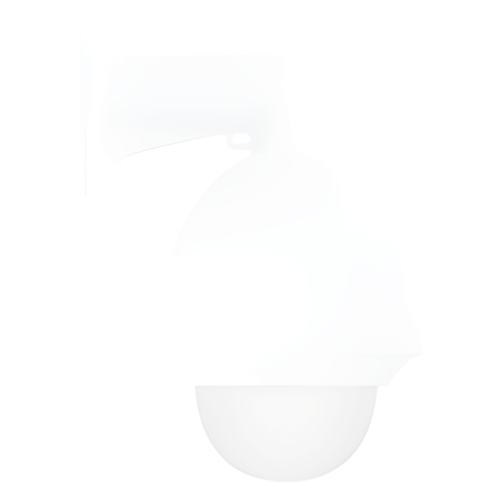 Burbuja Transparente para Domos de 4 " / Compatible con PTZ IP o TURBOHD / HIKVISION / epcom / Soporta IP66 / IK10