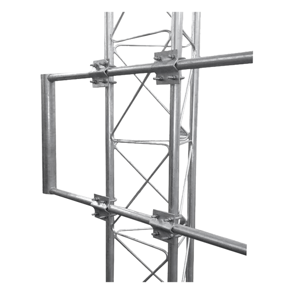 Brazo Uso Rudo para Torre STZ Galvanizado por Inmersión en Caliente de 170 x 60 cm Tubo 2" Ced 30.