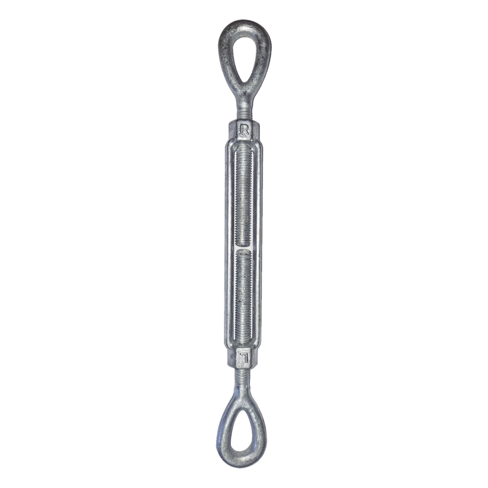 Tensor de 5/8" x 9" Acero Forjado OJO-OJO Galv. Inmersión en Caliente (Carga Max. 3500 lbs).
