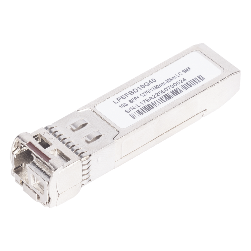TRANSCEPTOR SFP+ 20G TX 1270 RX 1330 MONOMODO 40KM BIDI