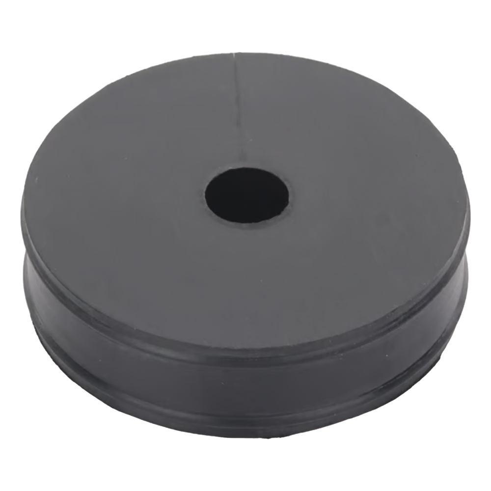 Inserto de Caucho de 4" Con Un Orificio para Cable de 1/2 in