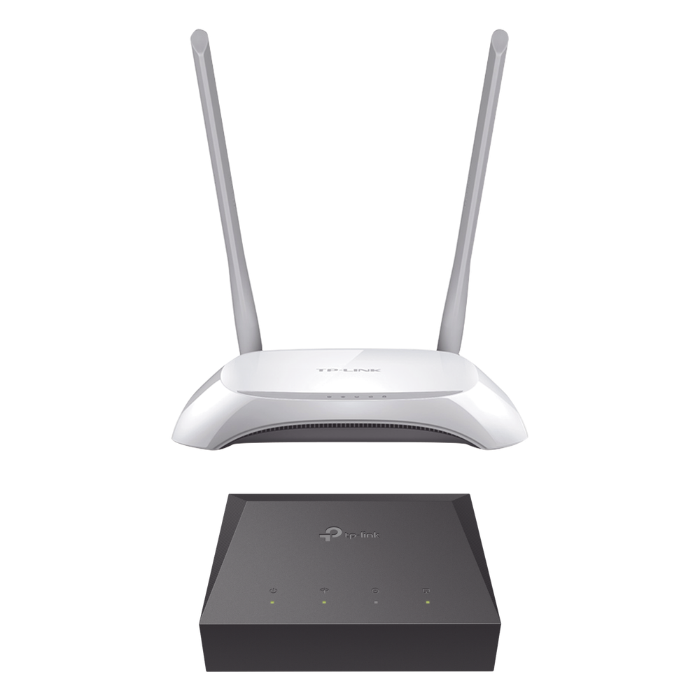 Kit de ONU Gigabit XZ000G3 con Router Inalámbrico WISP con Configuración de fábrica personalizable, 2.4 GHz, 300 Mbps, 4 Puertos LAN 10/100 Mbps, 1 Puerto WAN 10/100 Mbps, control de ancho de banda