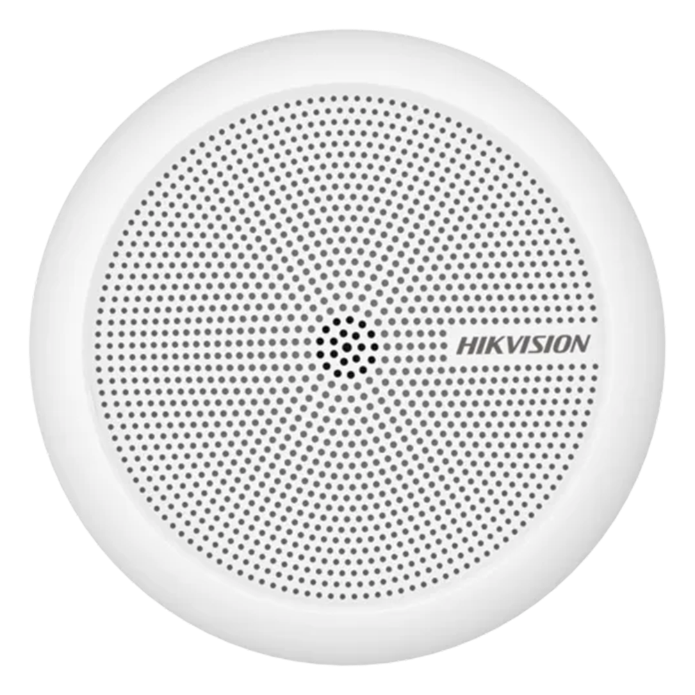 Micrófono Omnidireccional (360°) / Uso en Interior / Preamplificado para CCTV / Cancelación de Ruido Ambiental / Uso en Techo - Pared - Escritorio / Alcance de 5 Metros