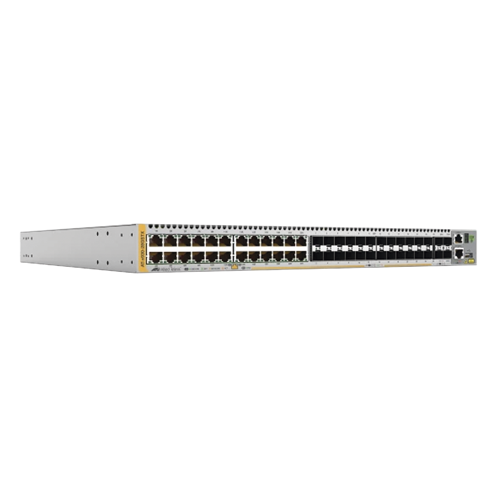 Switch Stackable 24-port 10/100/1000T y 24-port 100/1000 SFP, 4 SFP+ y doble hotswap