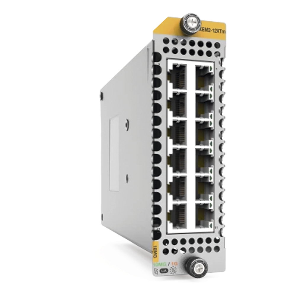 Módulo de 12 puertos 1G/2.5G/5G/10G (RJ45)