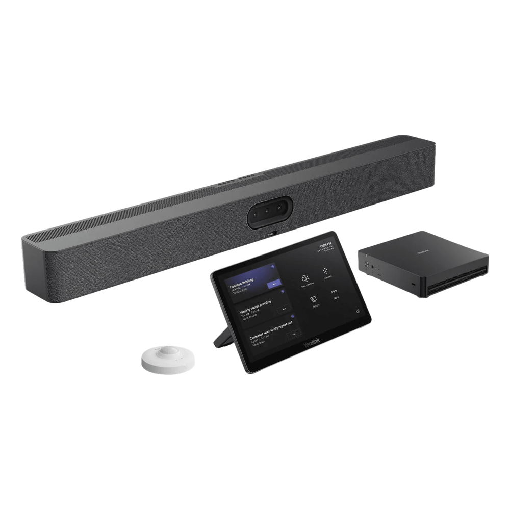 Sistema de Videoconferencia Yealink MVCS50 para Salas Medianas Y Grandes con Seguimiento Automático y Audio Profesional.