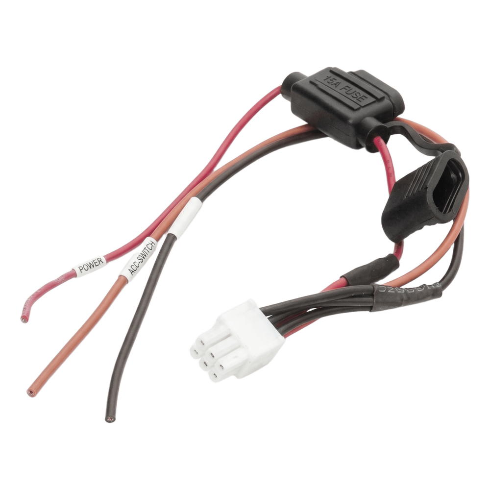 Cable de Alimentación Hikvision / 15 cm (5.9 in) / Suministro de Energía / Accesorios / Tierra / Conectores Estándar