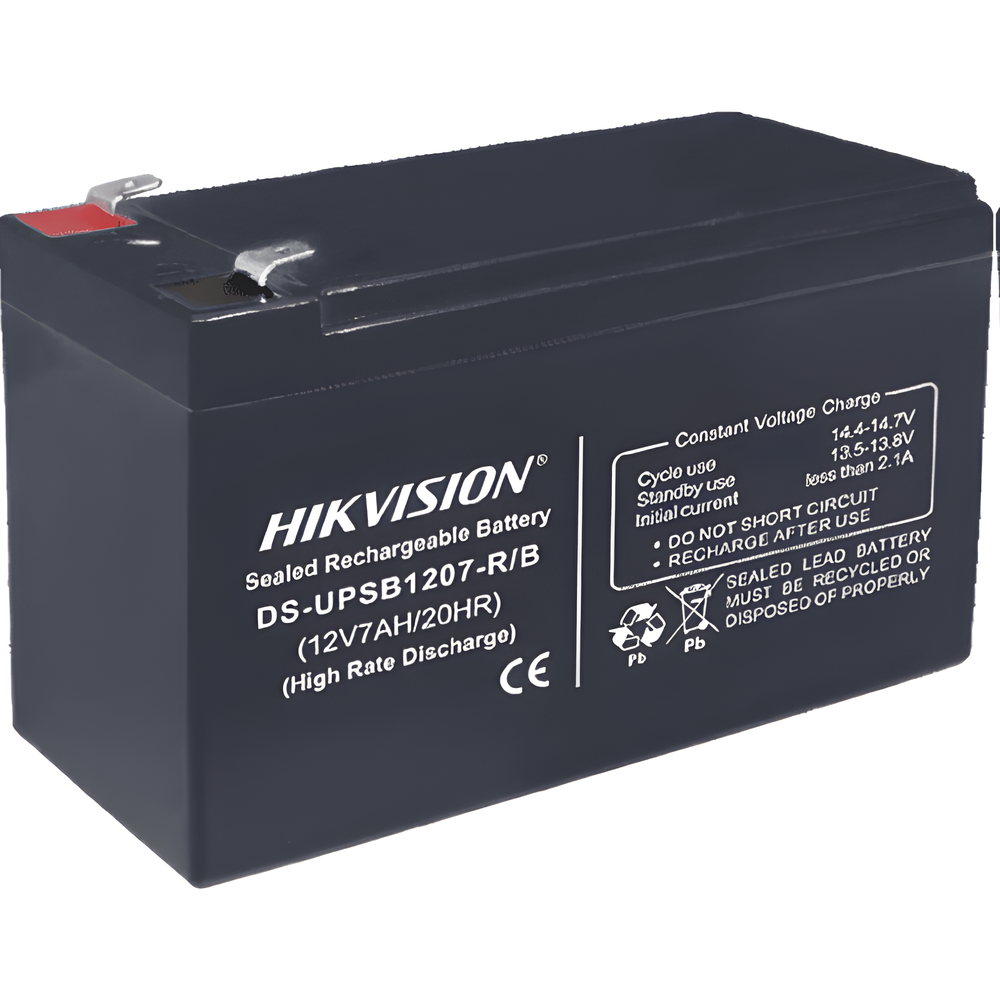 Bateria de Plomo Ácido / 12 VCD / 7 Amp / Ideal para UPS, EPS y Uso General / Certificación CE / Paquete de 5 Piezas