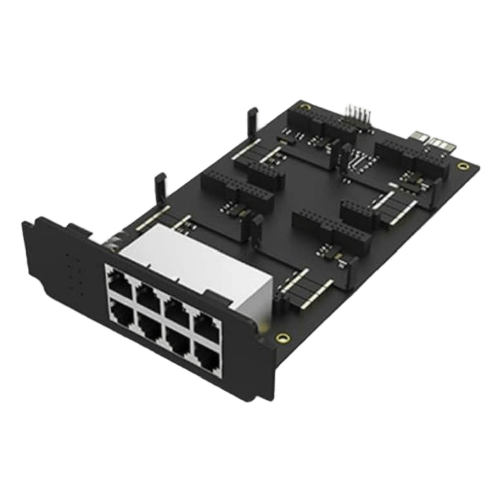 Placa de Expansión para PBX Yeastar / 8 Puertos RJ11 y 4 Slots Modulares / Compatible P560 y P570