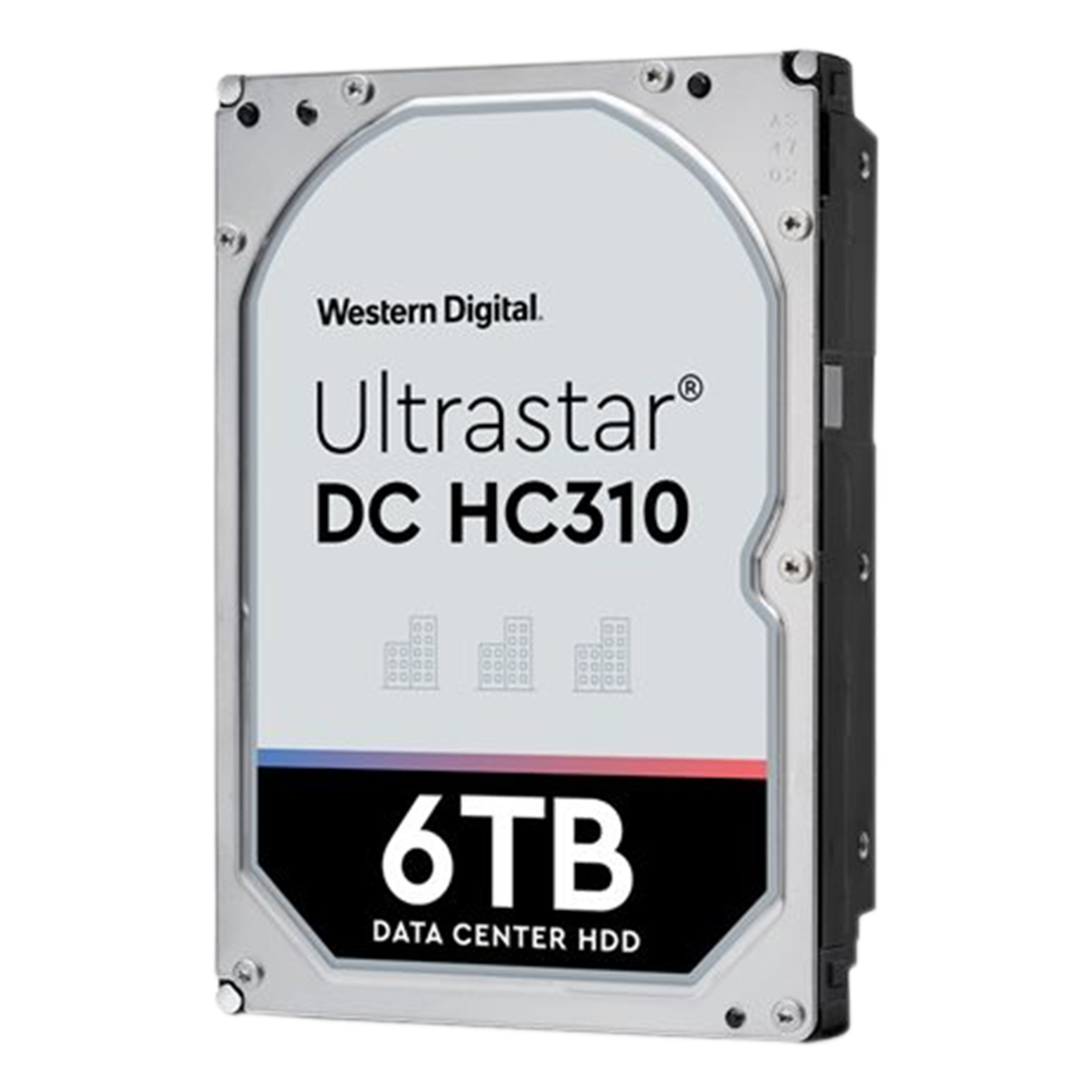 Disco Duro Enterprise 6 TB / Wester Digital (WD) / Serie Ultrastar / Recomendado para Data Center y NVRs de Alta Capacidad / Alto Performace