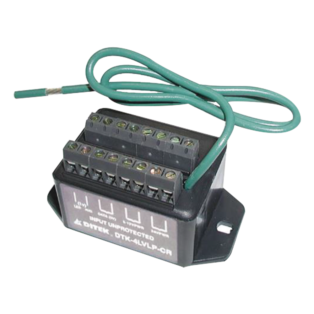 Protector contra descargas en Lectores Wiegand (3 pares, 12-14V)