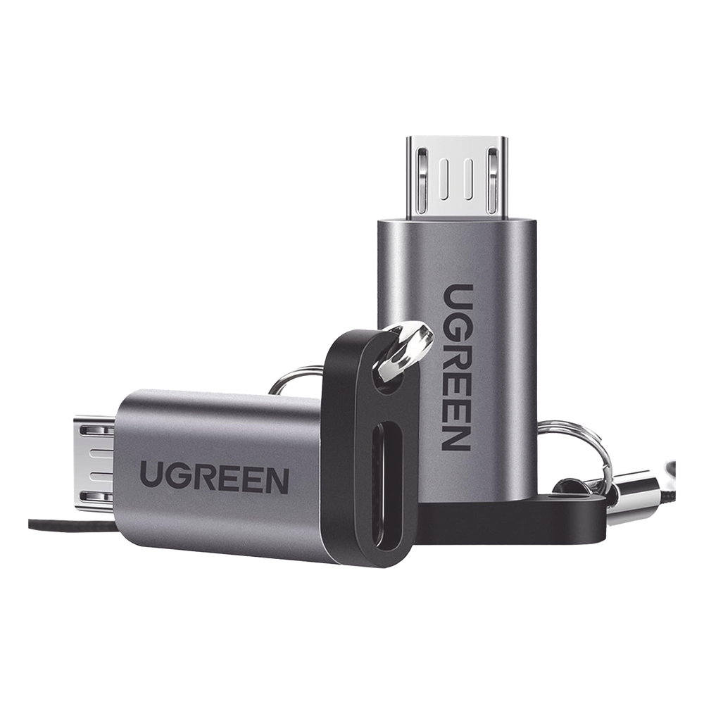 Adaptador USB-C 3.1 a Micro USB | Carga Rápida | FPC/QC2.0 | Sincronización de Datos | Velocidad de Transferencia de hasta 480Mbps | Incluye Cordón | Caja de Aluminio | Múltiples Protecciones | Amplia Compatibilidad.