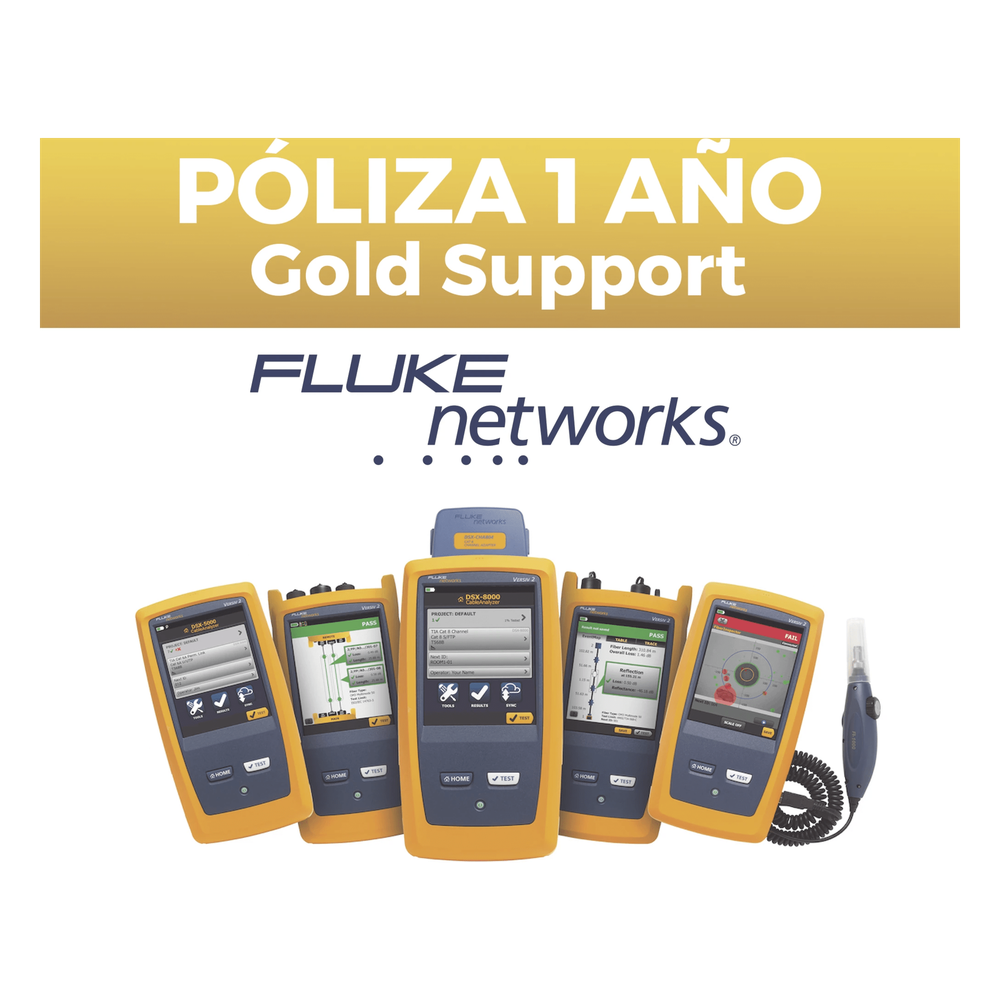 Póliza de 1 Año de Soporte Gold Para OTDR OFP2-100-QI
