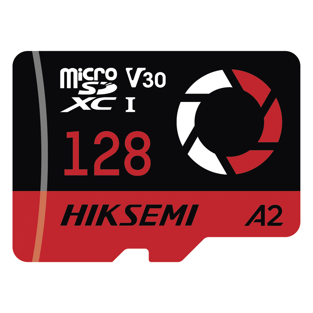 Memoria microSD / 128 GB / 180 MB/s Lectura / 150 MB/s Escritura / V30 U3 A2 / Para Drones y Cámaras de Acción / HIKSEMI CAPTURE E3