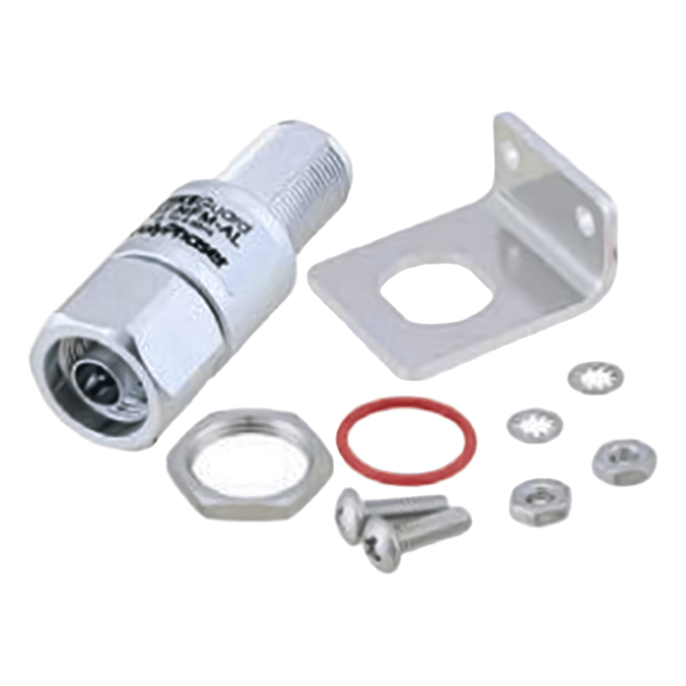 Protector RF Coaxial de Tubo de Gas Para DC a 6 GHz Con Conectores N Hembra y N Macho, Garantía de 10 Años