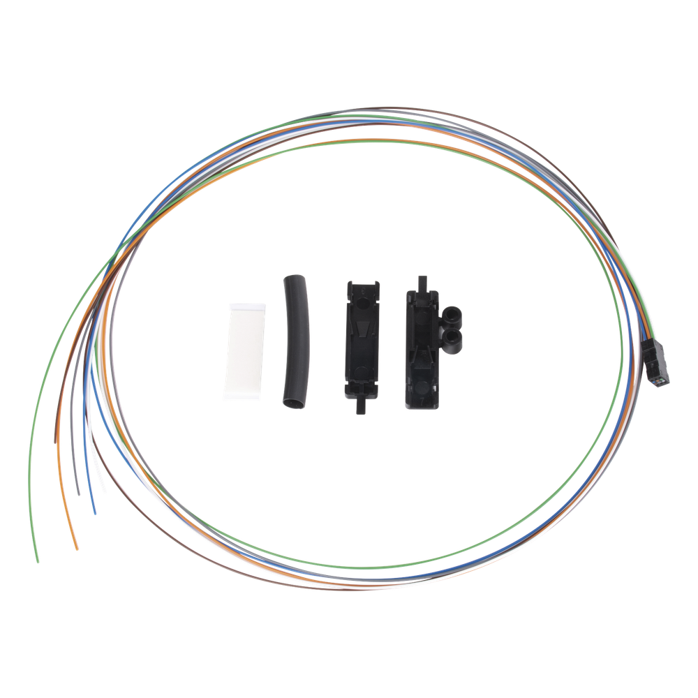 Kit Fan-Out de 6 Fibras, Para Convertir de 250 a 900 Micras, 1 Metro (3.28 Pies)