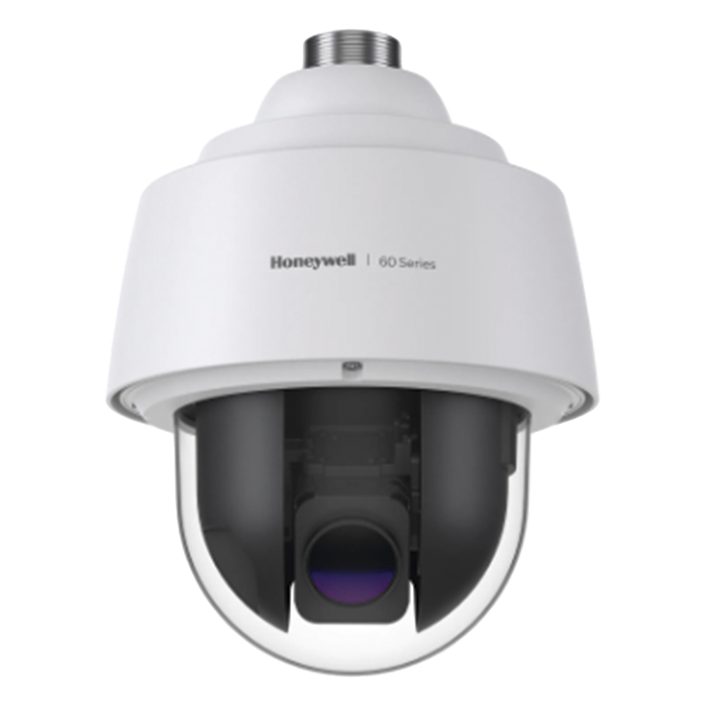 Cámara PTZ IP 2 MP con zoom óptico 25x, IR inteligente 150 m, WDR 120 dB, IP66/IP67, IK10, PoE+ / Serie 35 Honeywell