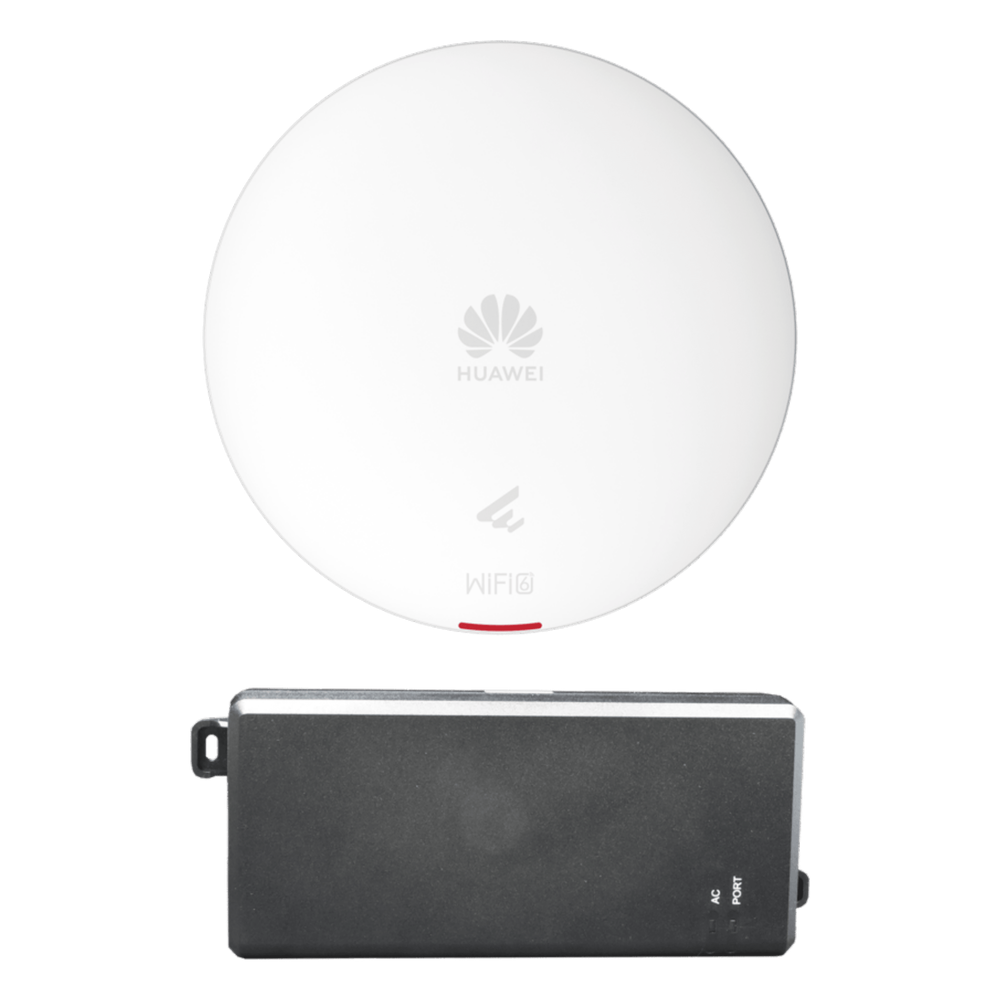 Kit Demo de Punto de Acceso eKit Wi-Fi 6 / 1.775 Gbps / Doble banda / Smart Antenna / Seguridad WPA3 / Sin licenciamiento / Con Inyector PoE