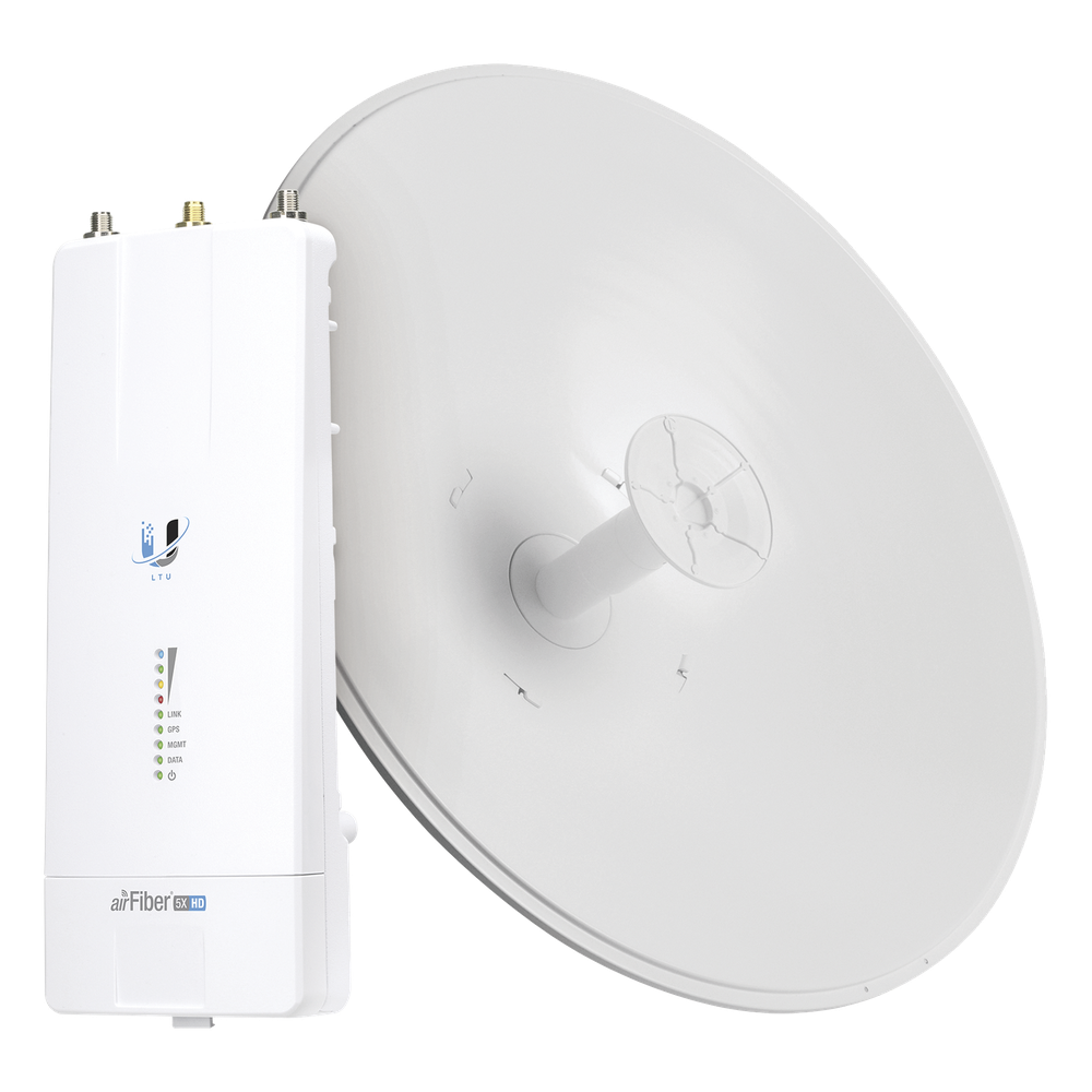 Airfiber Kit AF5X-HD con Antena airFiber 30 dBi Slant-45