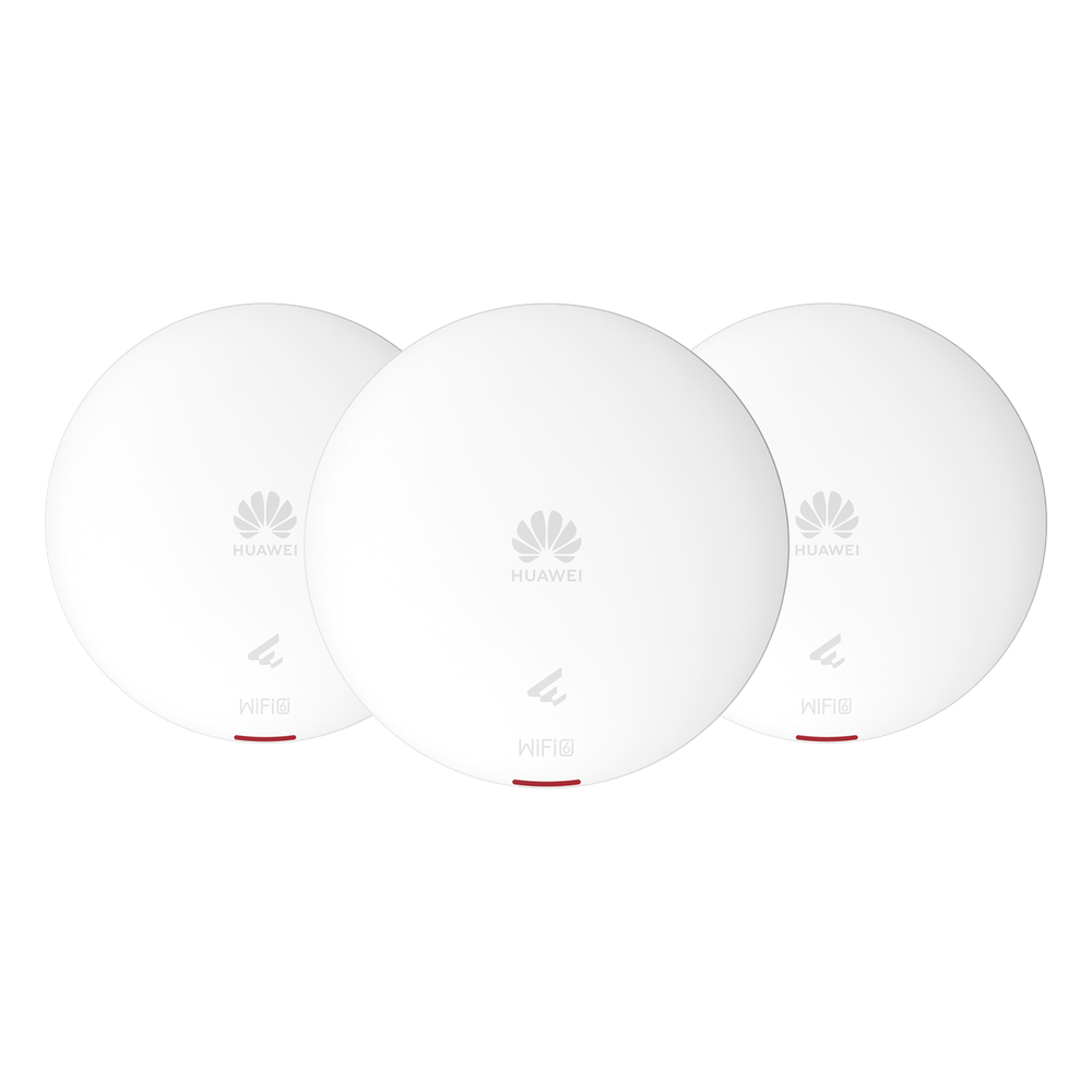 Kit de 3 - Punto de Acceso Wi-Fi 6 / 1.775 Gbps / MU-MIMO 2x2:2 (2.4GHz y 5GHz) / Smart Antenna 20% más cobertura / Instalación en techo y pared / Seguridad WP3 / Con Administración Gratuita desde la Nube