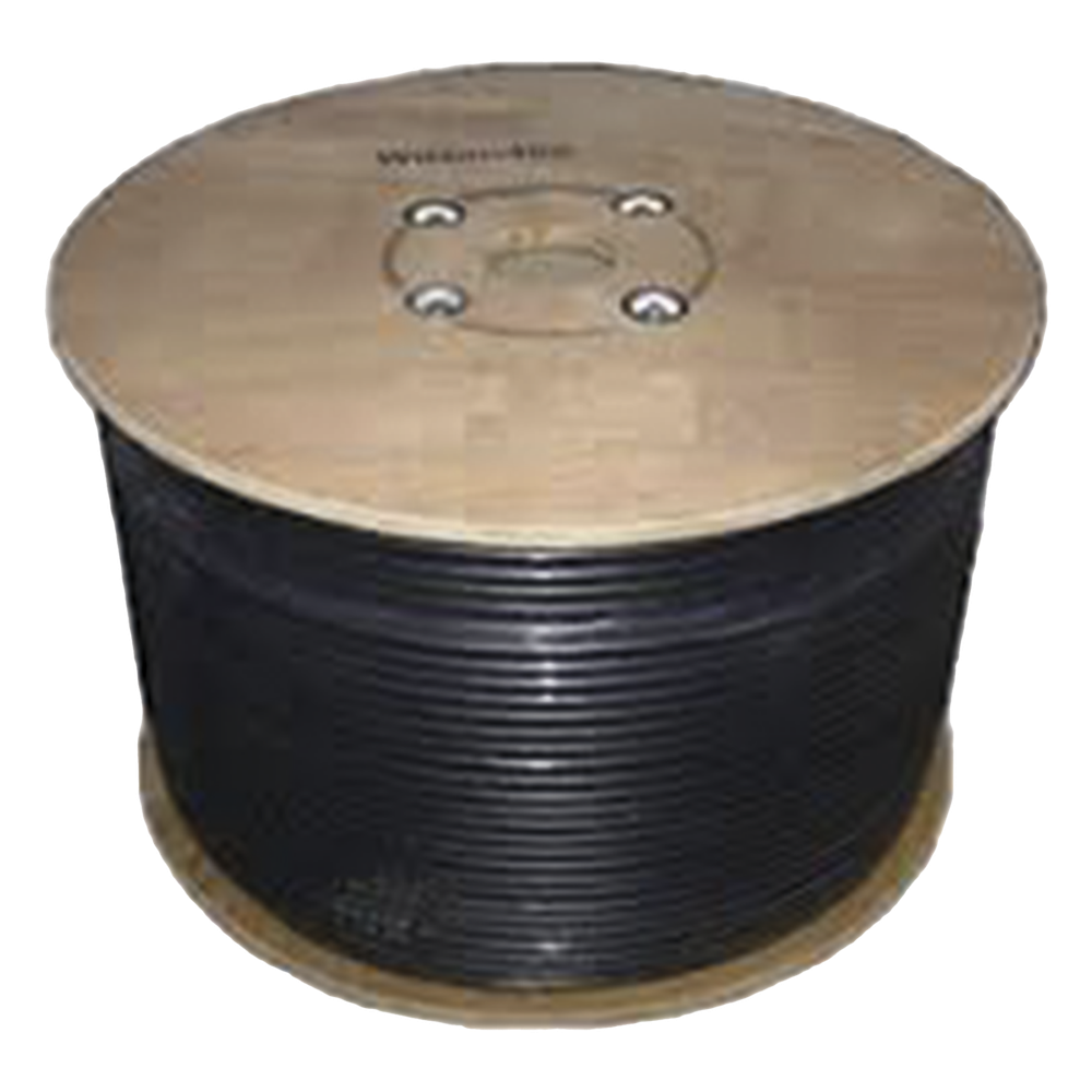 Carrete de Cable Coaxial de Baja Perdida WILSONRG11 Tipo RG11. 75 Ohm de Impedancia. 152.4 Metros (500 Pies)