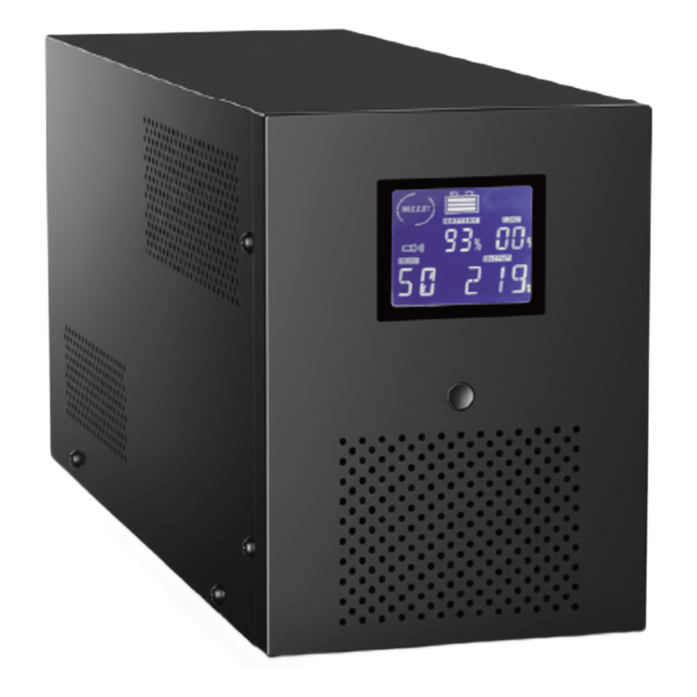 UPS de 3000VA/1,800W / Topología Línea Interactiva / Entrada y Salida 120 Vca / Regulador de Voltaje AVR 80-150 Vca / Clavija NEMA 5-15P / 6 Tomas NEMA 5-15R
