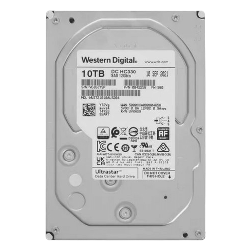 Disco Duro 3.5" 10TB / 7200 RPM / SAS / Alto Rendimiento / Recomendado para DS-A82024D