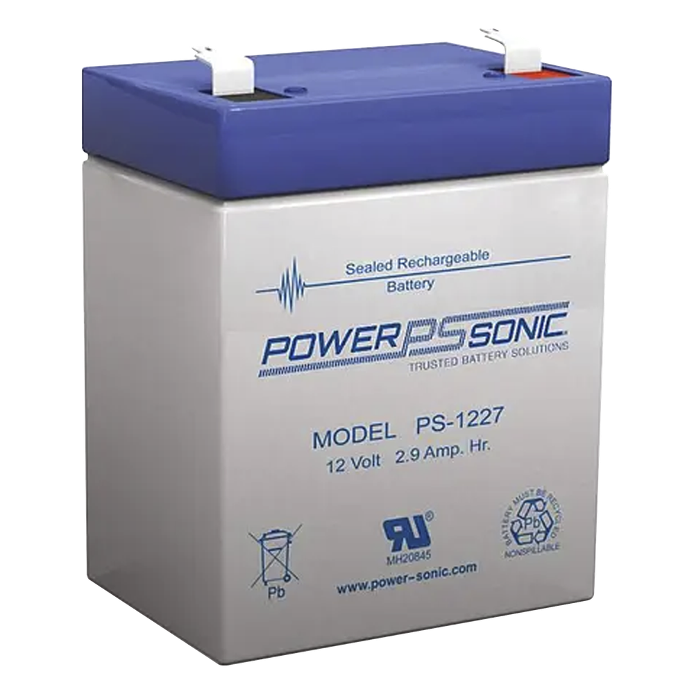 Batería 12V, 2.9AH, Para Respaldo, Tecnologías AGM/VRLA, 5 Años Vida Útil, Terminales F1, Reconocida UL