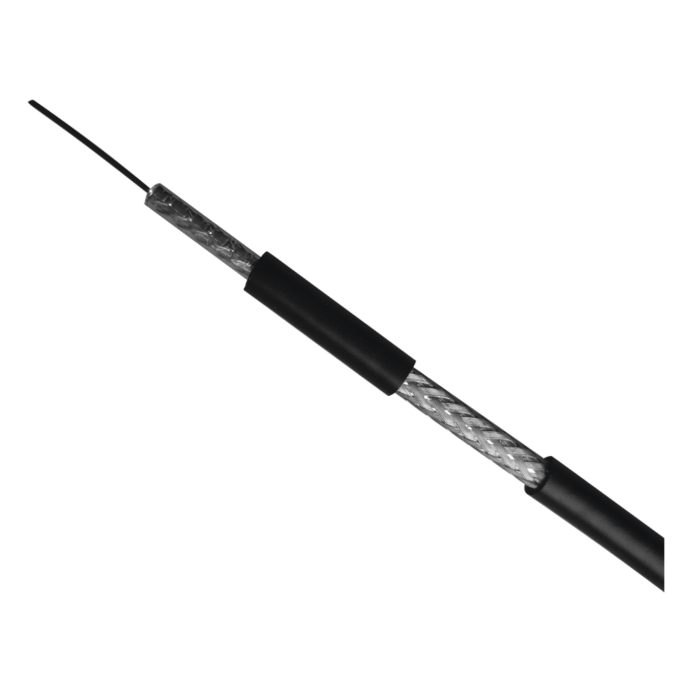 Carrete de 305 Metros (1000 Pies) / Cable Coaxial RG59 / Tipo CCS / Optimizado para HD / Intemperie